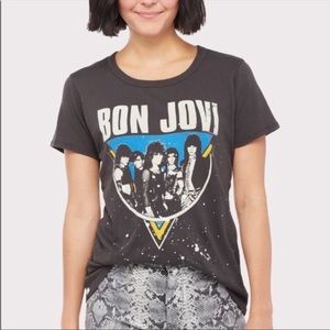 Chaser Black Bon Jovi Graphic Tee